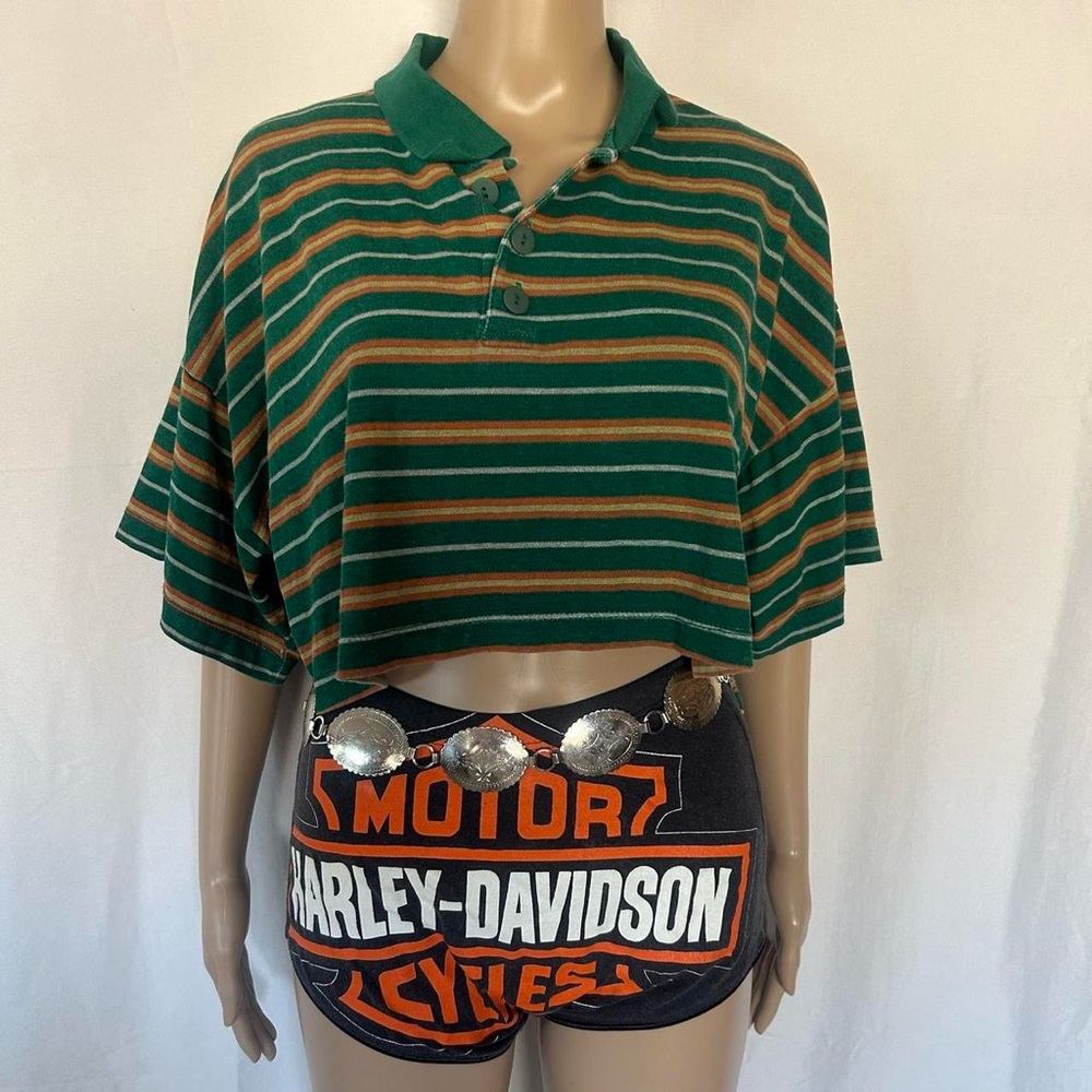Urban outfitters boxy cropped polo size L